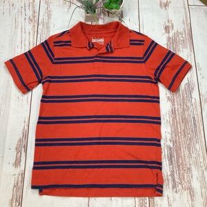 Basic Edition Polo Short Sleeve Shirt Red & Navy Blue Sz M(8)